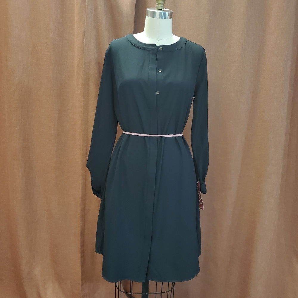 Black Shirt Dress NWT